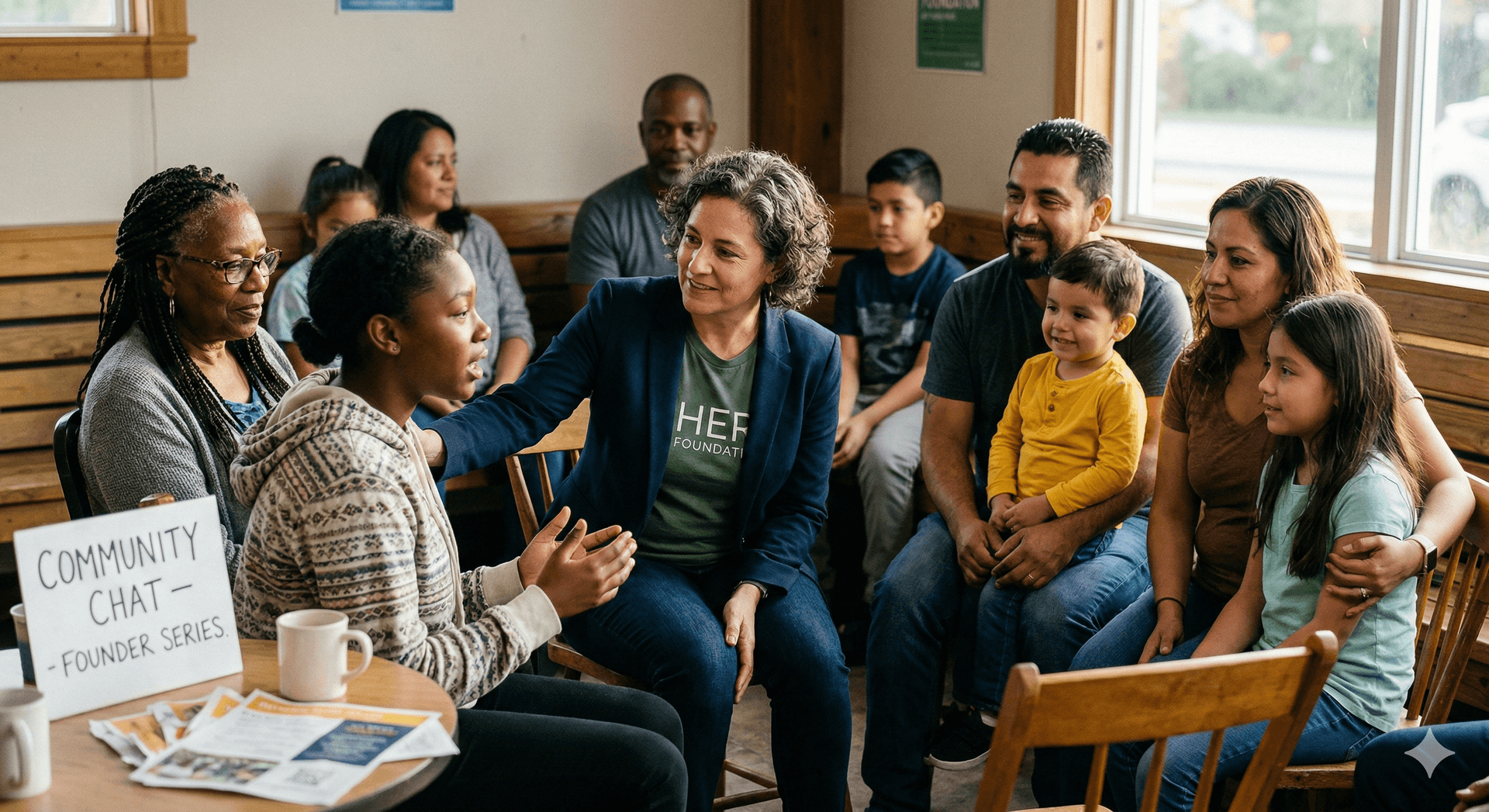 SEL circle in a York City school